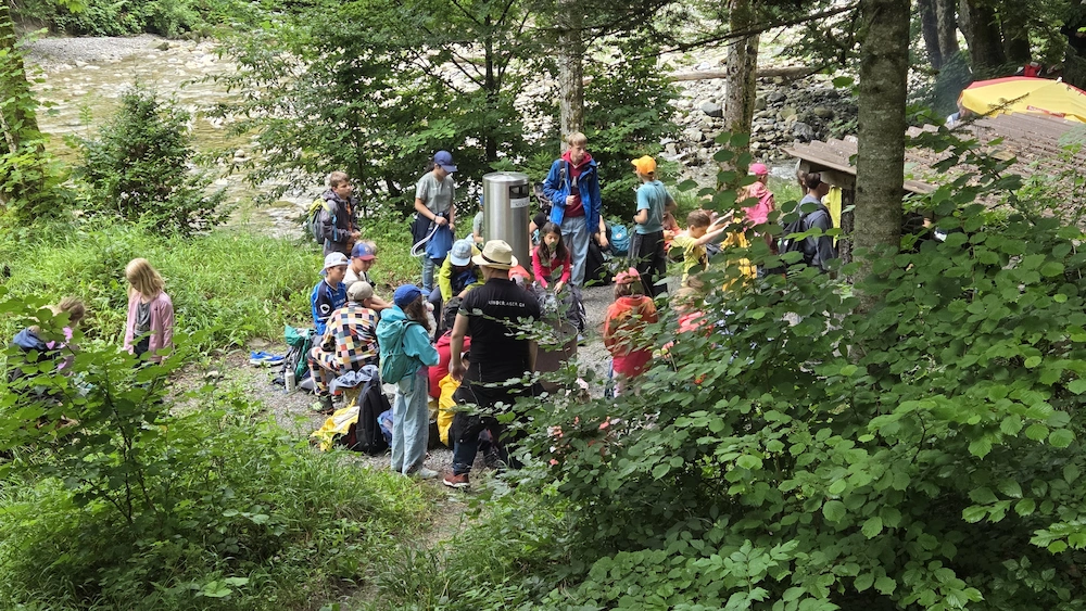 Kinder im Ferienlager von kinderlager.ch in Hemberg
